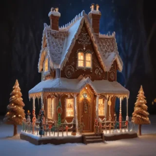 gingerbread house png