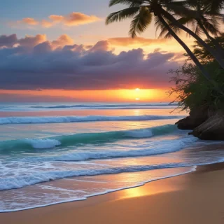 beach screensaver iphone