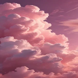pink cloud aesthetic