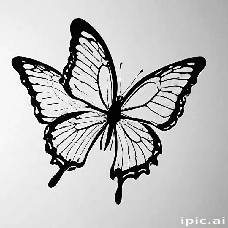 butterfly outline