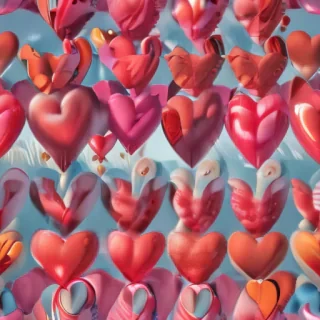 background hearts