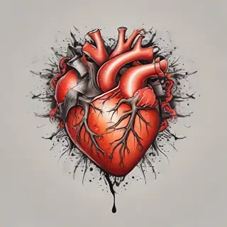 heart tattoo png
