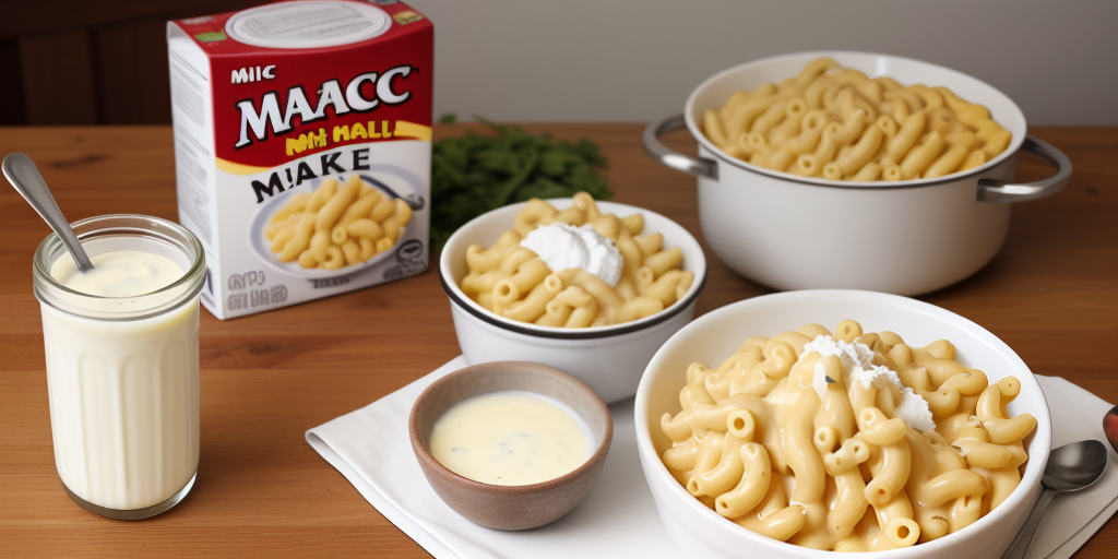 alternative for milk in mac n cheese