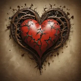 heart broken wallpaper