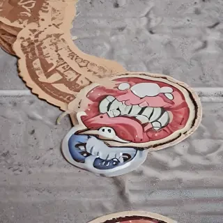 sticker texture