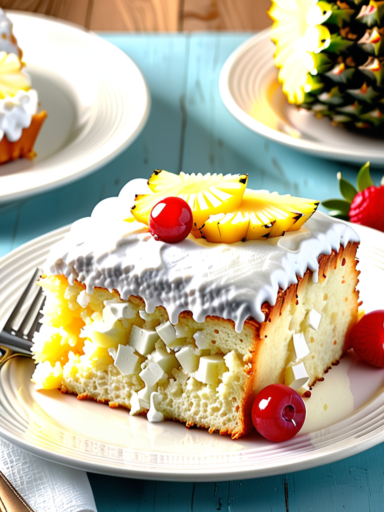 weight watchers pineapple angel food cake