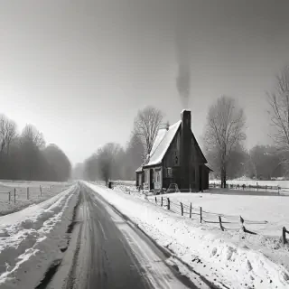 vintage winter pictures