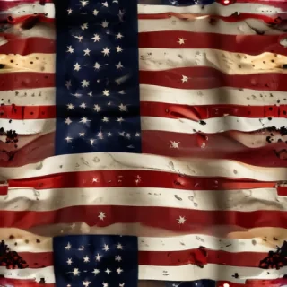 american flag aesthetic