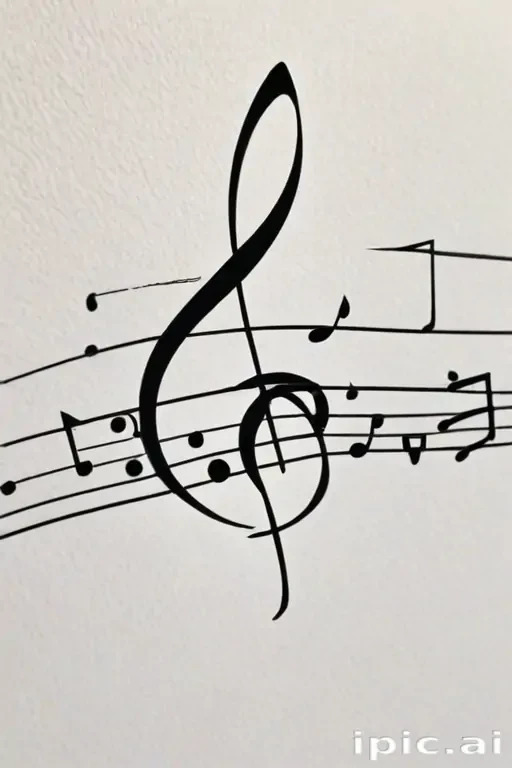 music notes transparent