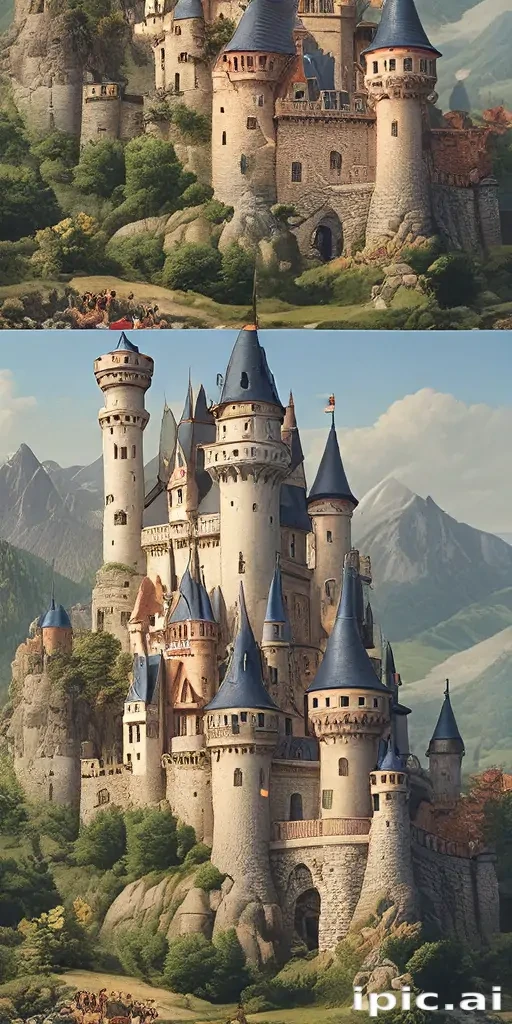 cartoon castel