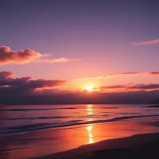 aesthetic sunset wallpaper
