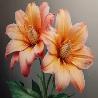 flower drawing images with colour