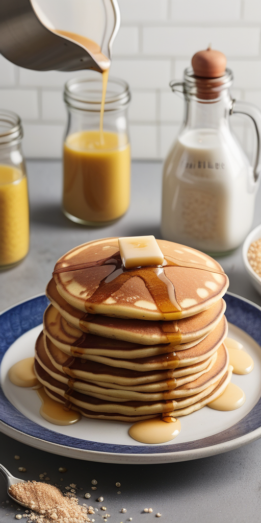 pearl milling whole wheat pancake mix
