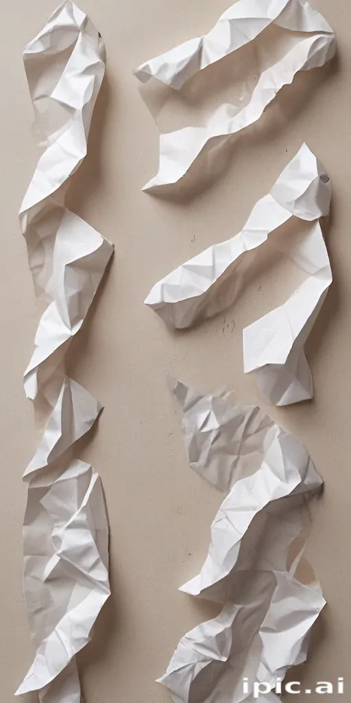 crumpled paper overlay