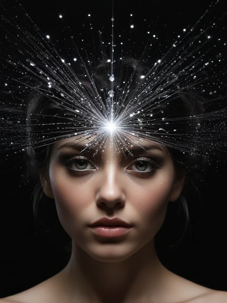sparkle black background