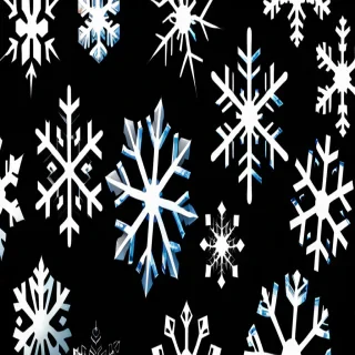 snowflakes transparent