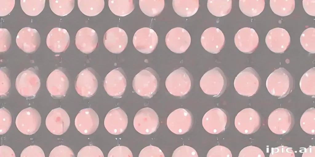 polka dots transparent