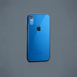 blue background iphone