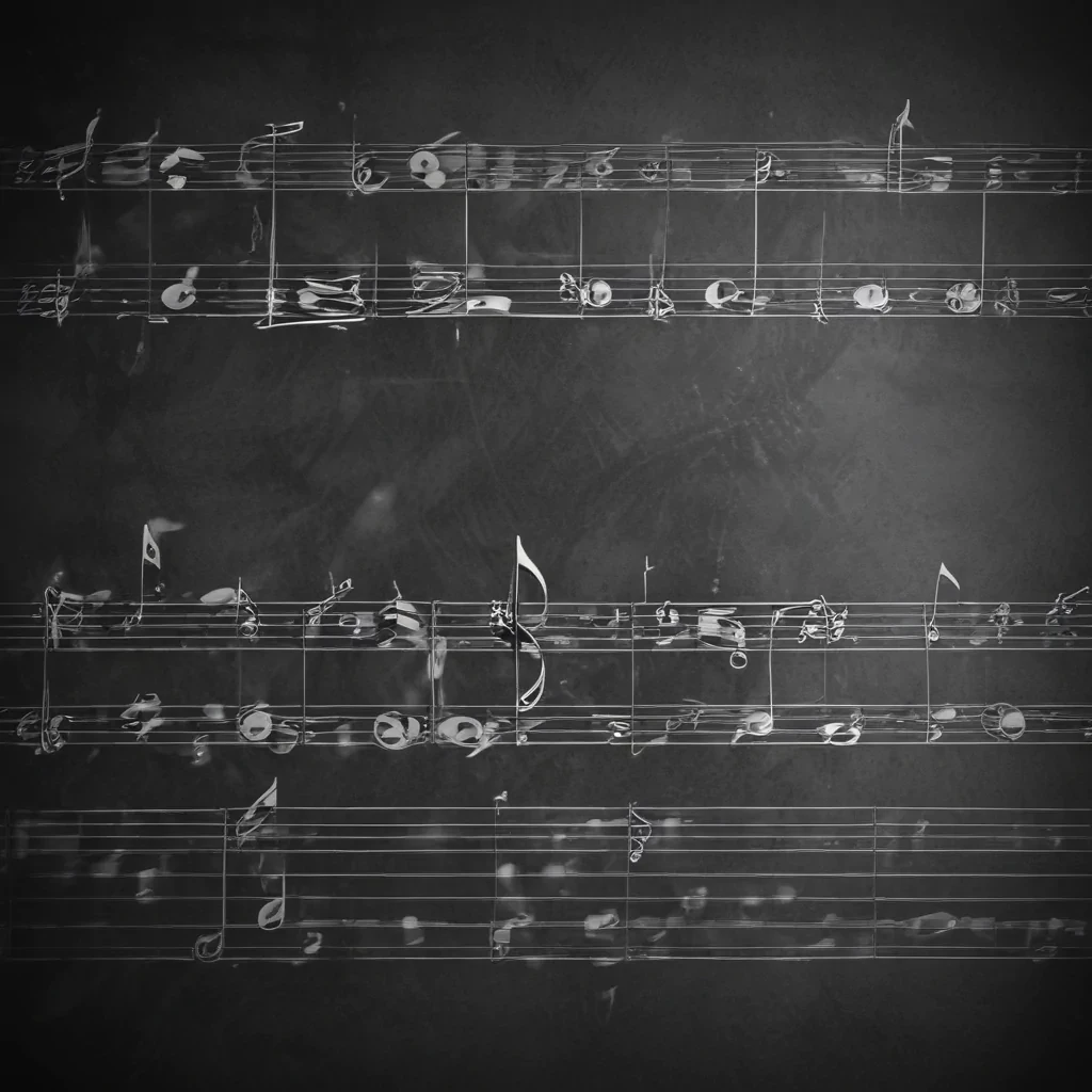 notes music background