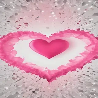 heart png pink