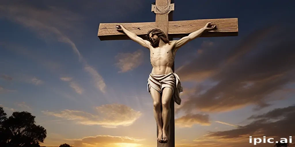 jesus on the cross pictures