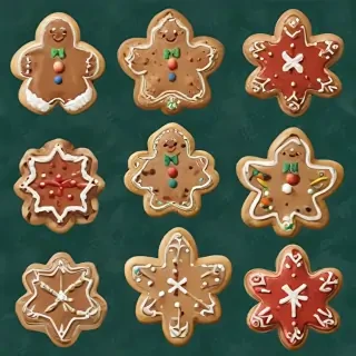 christmas cookie clipart