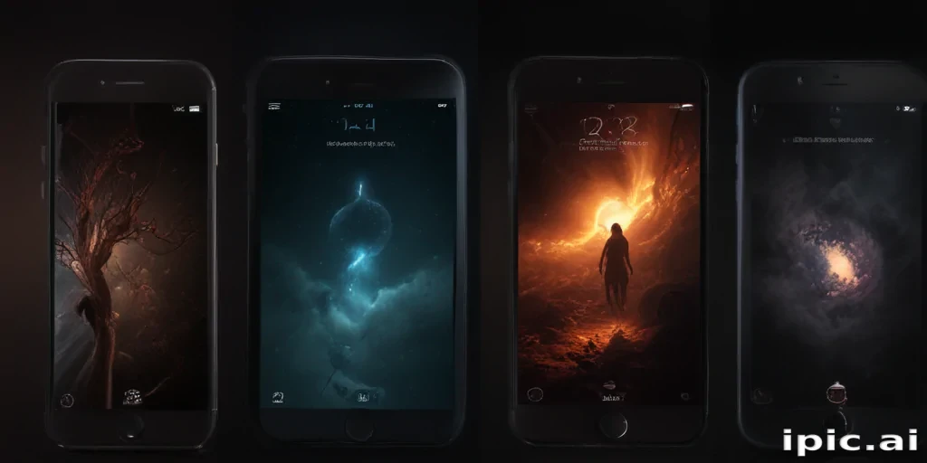 dark backgrounds for iphone