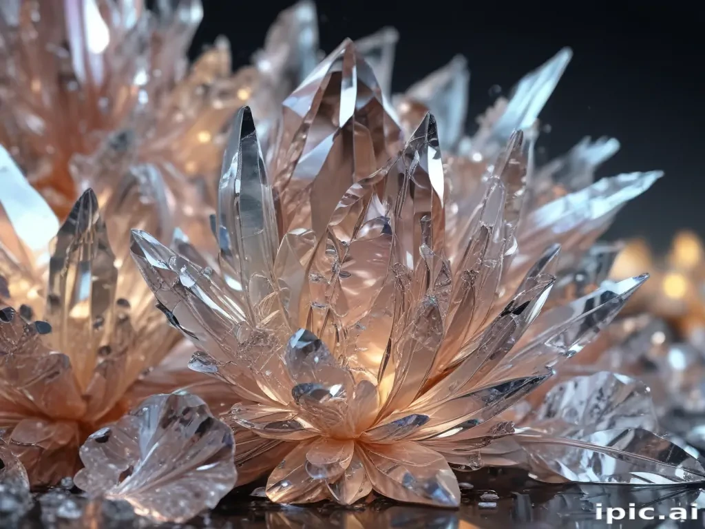 crystal background wallpaper