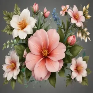 flower clipart transparent background