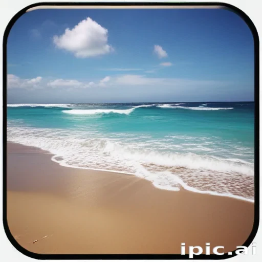 beach iphone