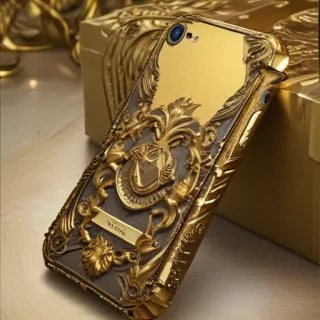 gold iphone wallpaper