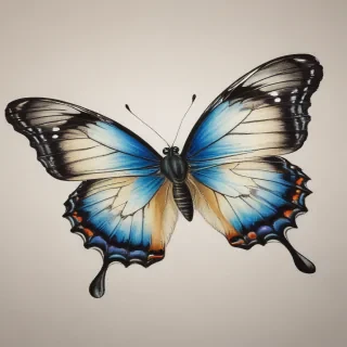 picture of a butterfly drawing