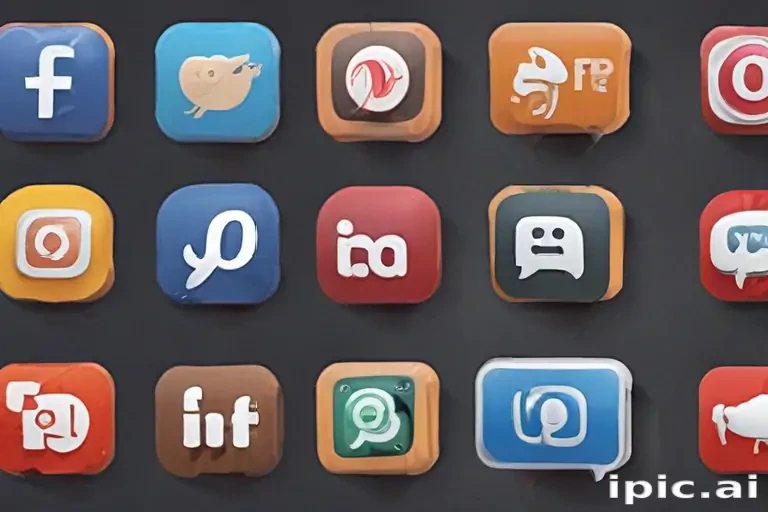 social media icons
