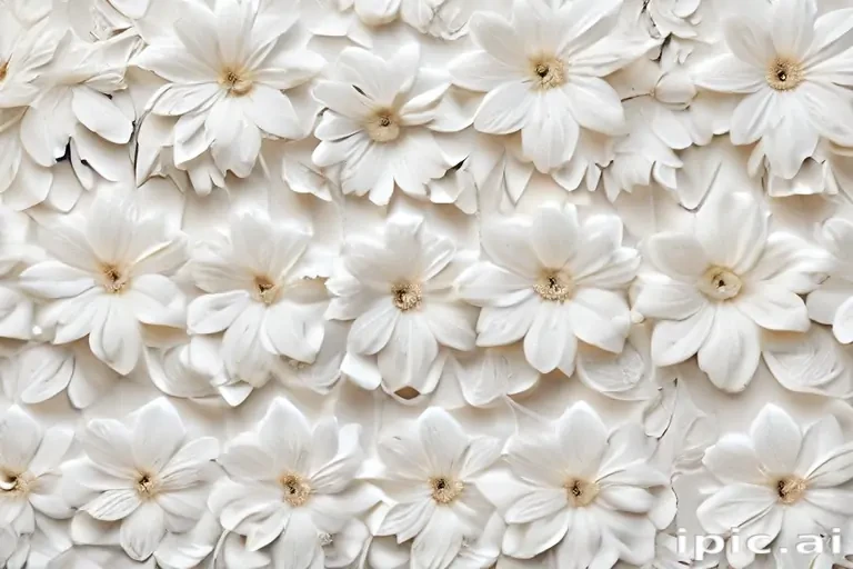 flower background white