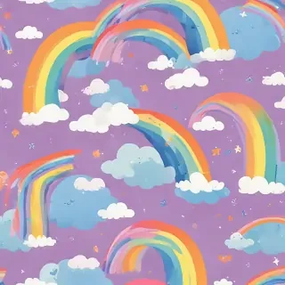 cute rainbow wallpaper