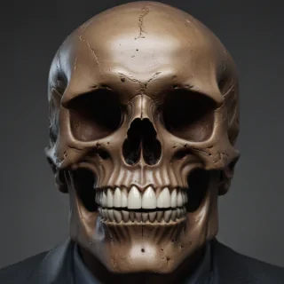 skull face png