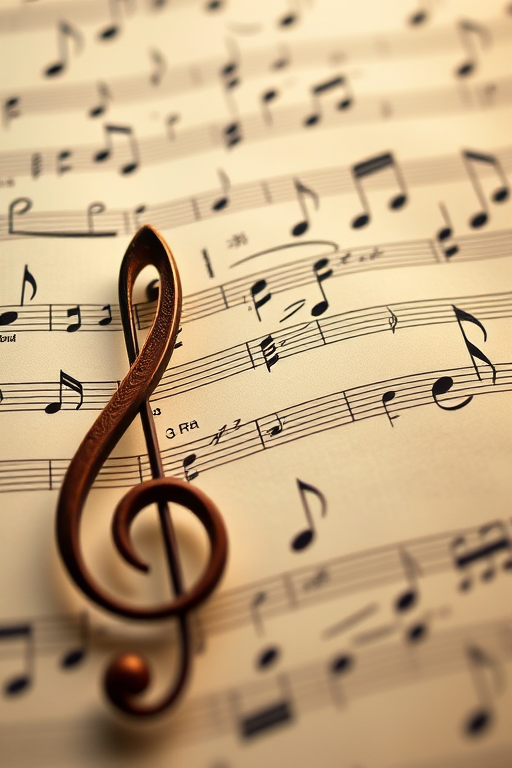 notes music background