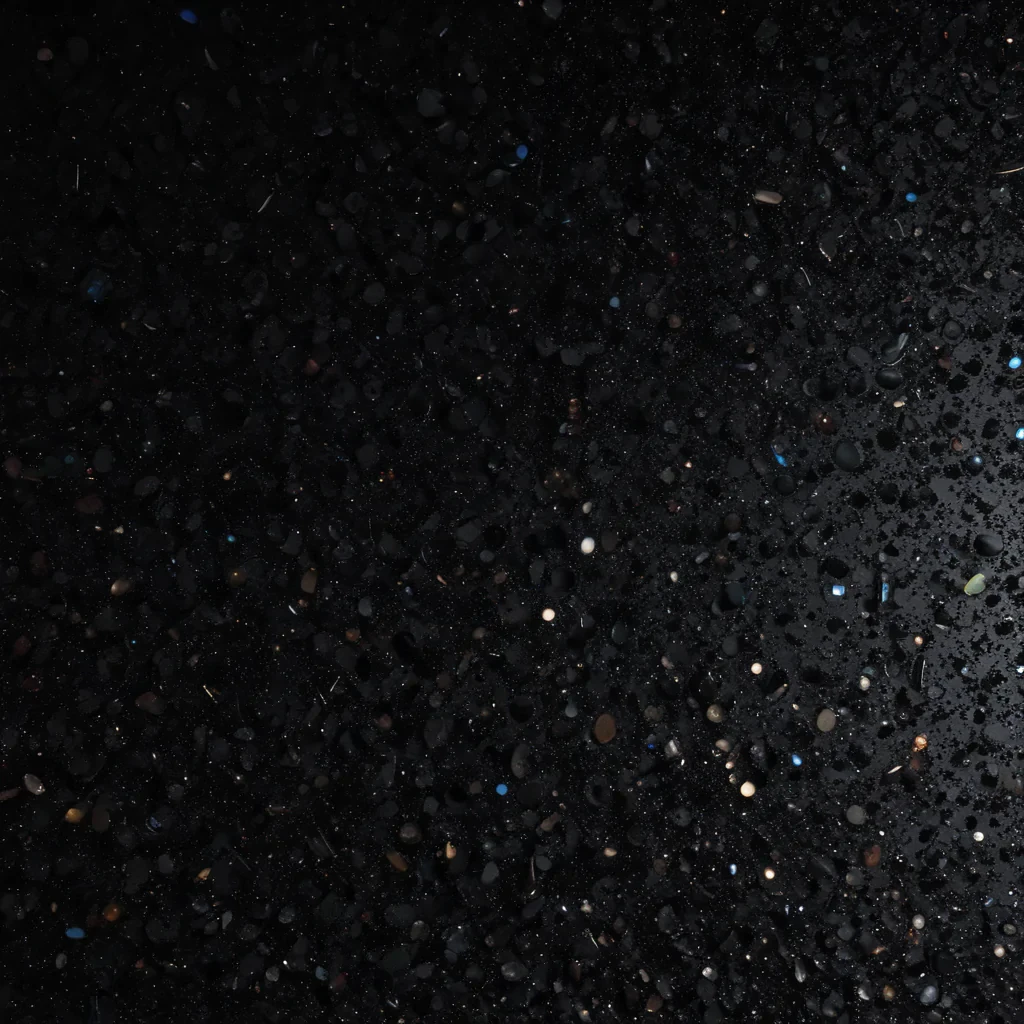 glitter black background