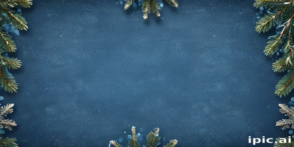 blue christmas bg
