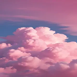 pink cloud aesthetic