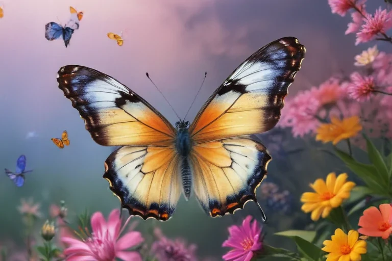 beautiful butterflies wallpaper