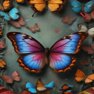 butterfly backround