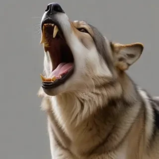 wolf howl png