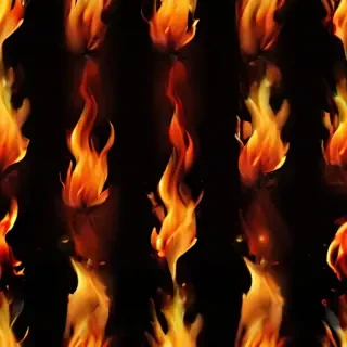 background with fire
