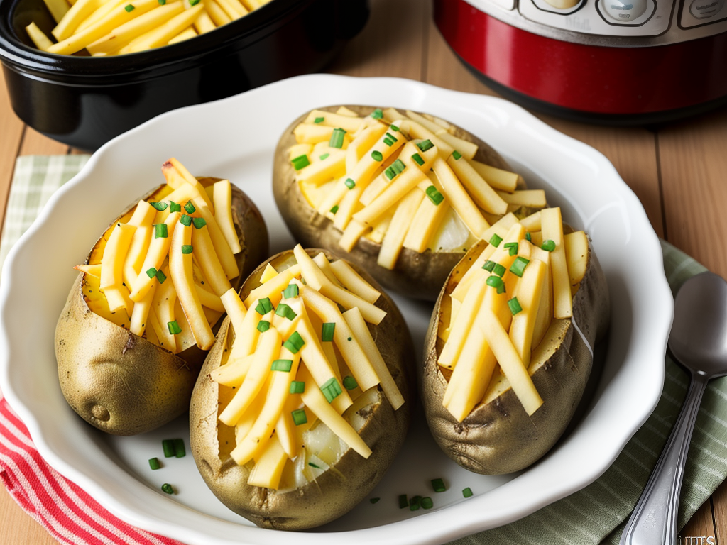 crock pot baked potatoes without foil