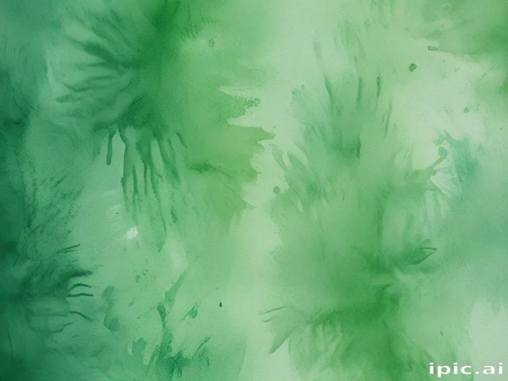 watercolor green background