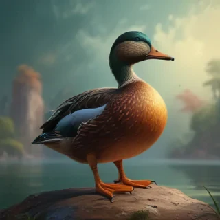 background duck