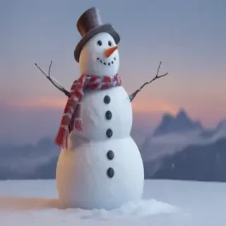 png snowman