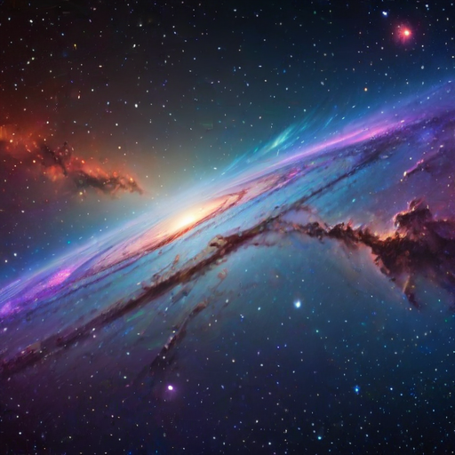 galactic background