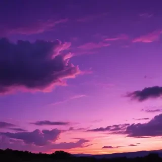 purple sky wallpaper